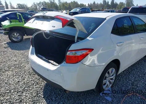 2016 Toyota Corolla Le z USA, uszkodzony, nr VIN 5YFBURHE7GP435681